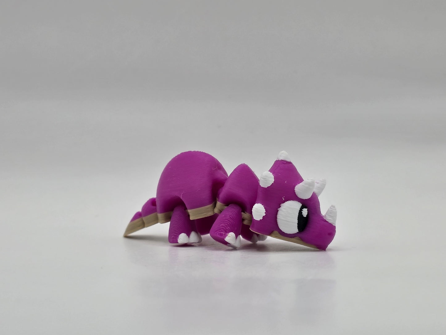 Dino Triceratops (Fuscia) - POCKET PAL