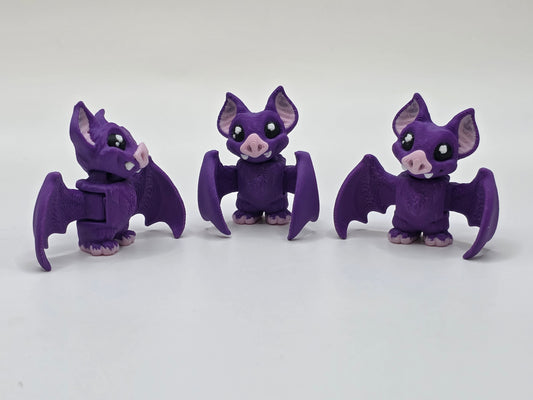 Bat (Purple) - 3D POCKET PAL