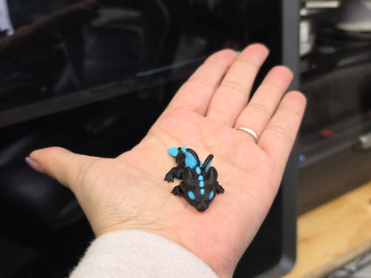 Dragon (black/blue) - POCKET PAL