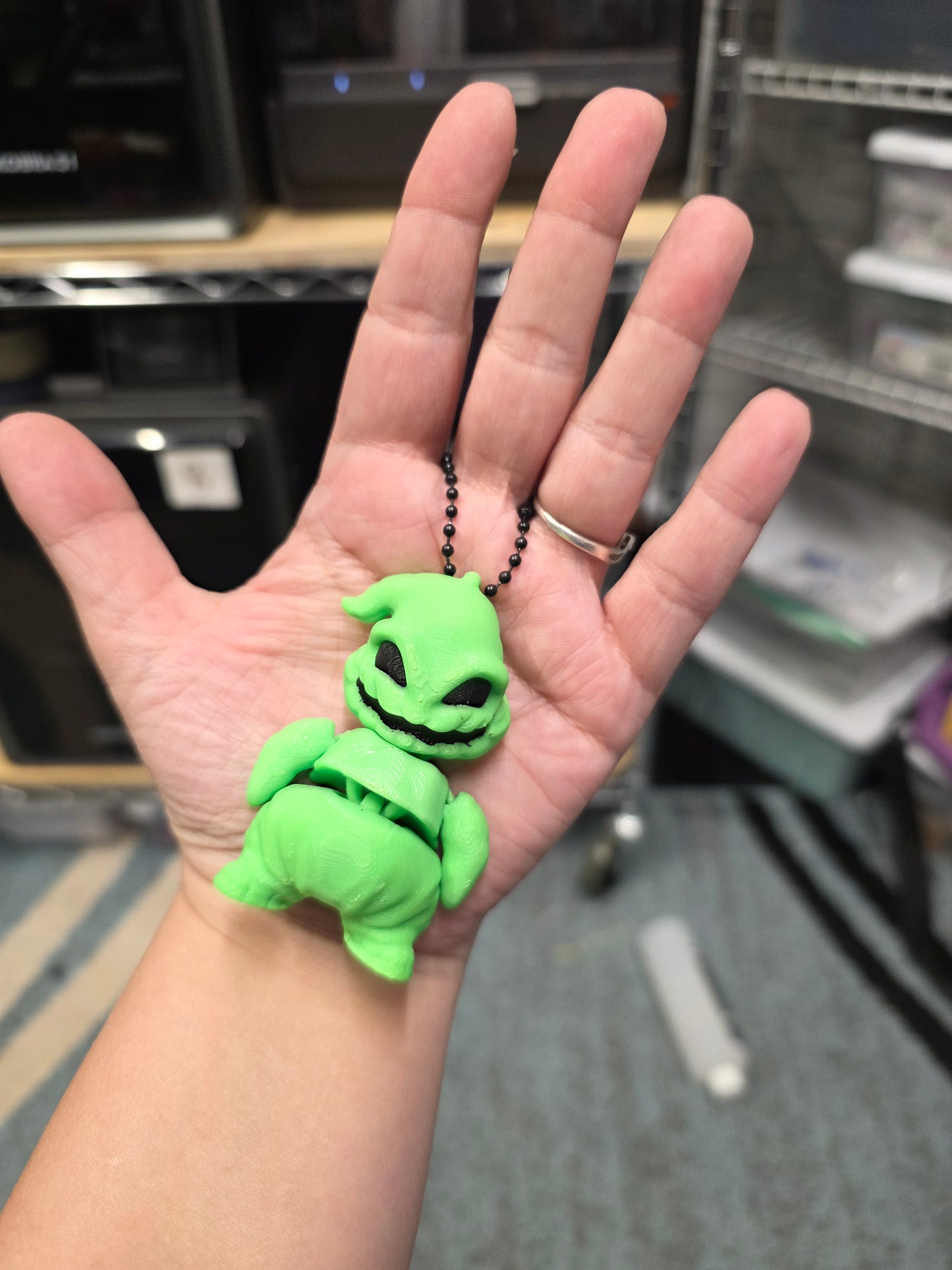 Scary Boogie Monster - 3D Keychain