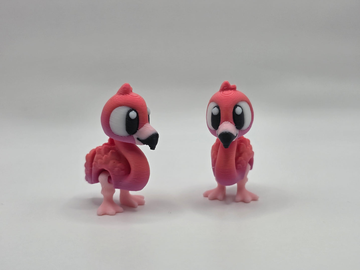 Flamingo - Big Eyes (keychain) - POCKET PAL