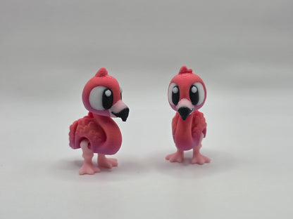 Flamingo - Big Eyes (keychain) - POCKET PAL