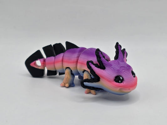 Axolotl Rainbow (keychain)