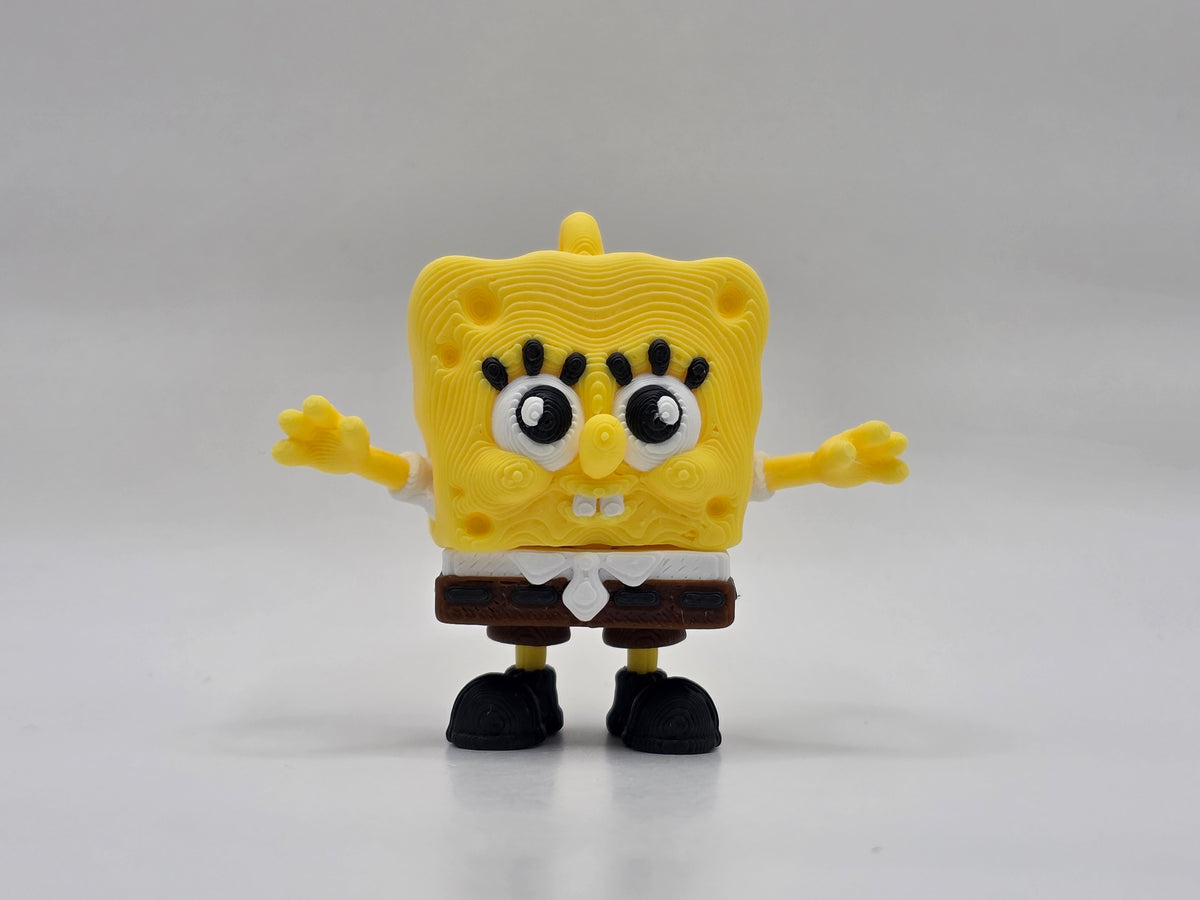 Spongeguy Sponge Guy (Keychain also) - POCKET PAL – S & P Designs