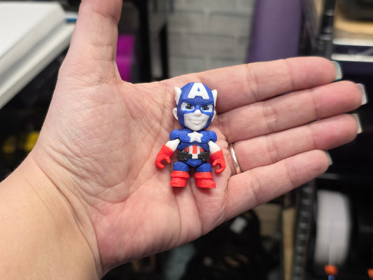 Captain "A" (Keychain also)- POCKET PAL