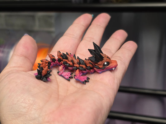 Crystal Dragon (red/orange) - POCKET PAL
