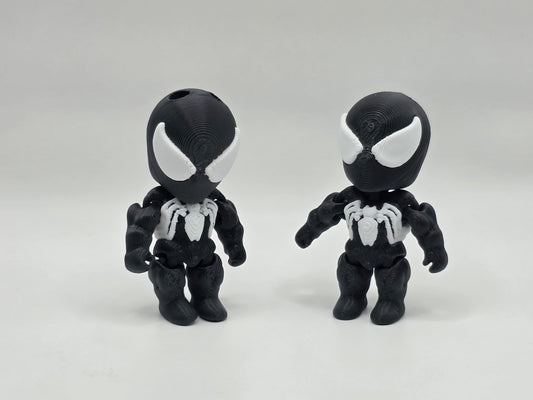 Black Spider Guy (keychain) - POCKET PAL