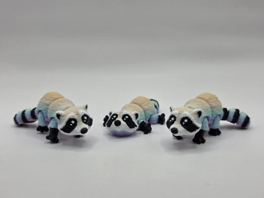 Raccoon (Rainbow) - POCKET PAL