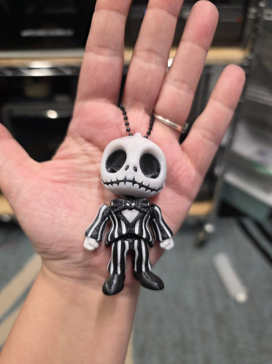 Scary J Skelly - 3D Keychain