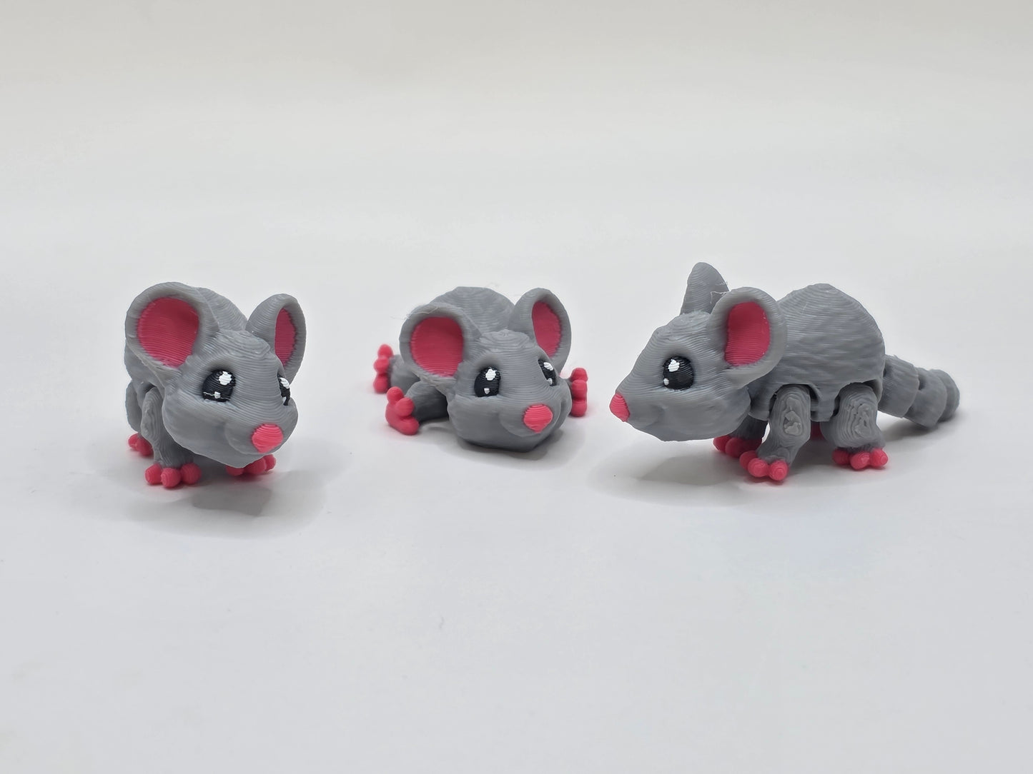 Mouse (Grey) - 3D POCKET PAL