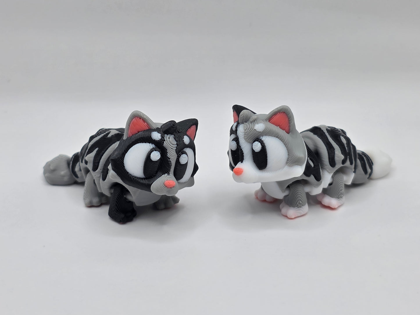 Gray Tiger Cat (keychain) - POCKET PAL