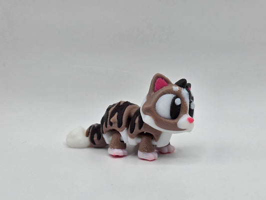 Brown Tiger Cat (keychain)