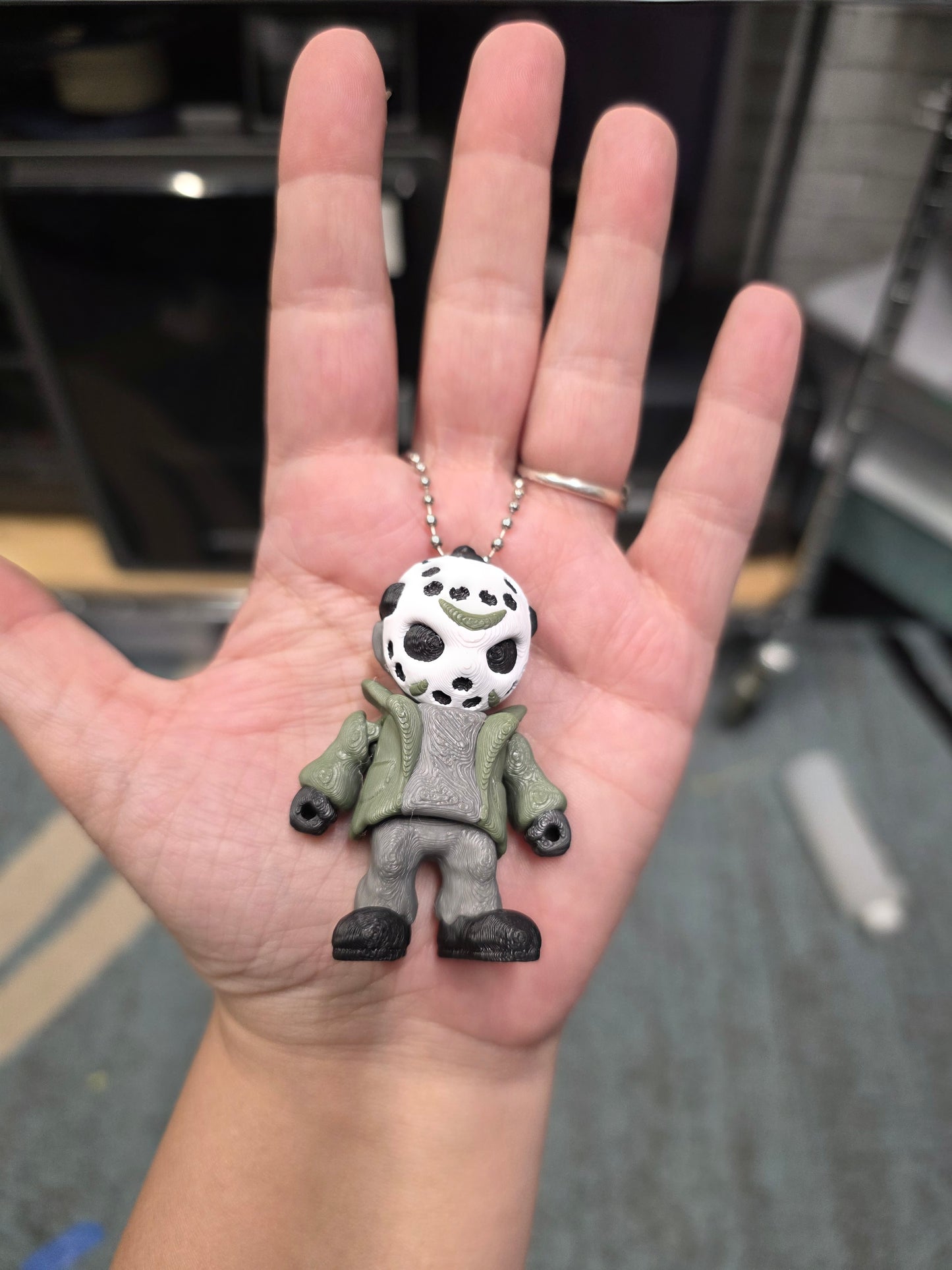 Scary Jay - 3D Keychain