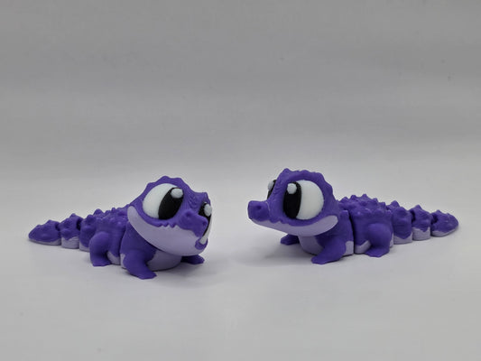 Purple Crocodile (keychain also) - POCKET PAL