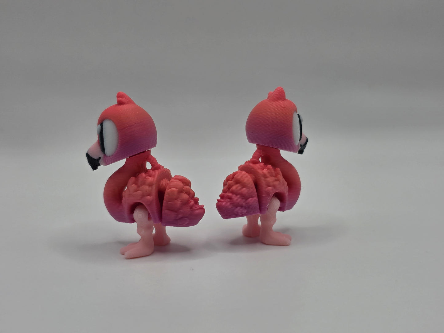 Flamingo - Big Eyes (keychain) - POCKET PAL