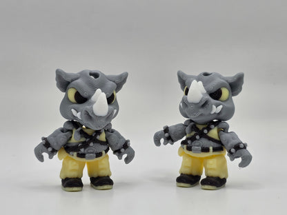 Rhino Guy (Keychain also)- POCKET PAL