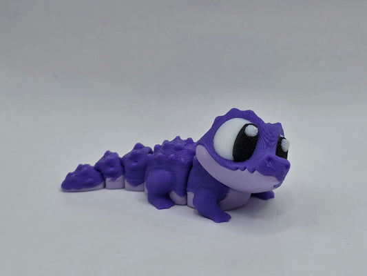 Crocodile - Purple (keychain)