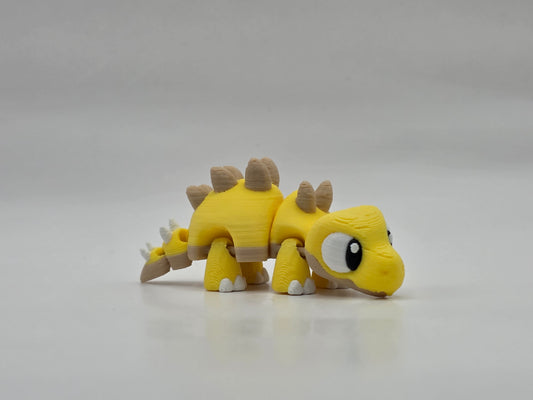 Dino Stegosaurus (yellow) - POCKET PAL