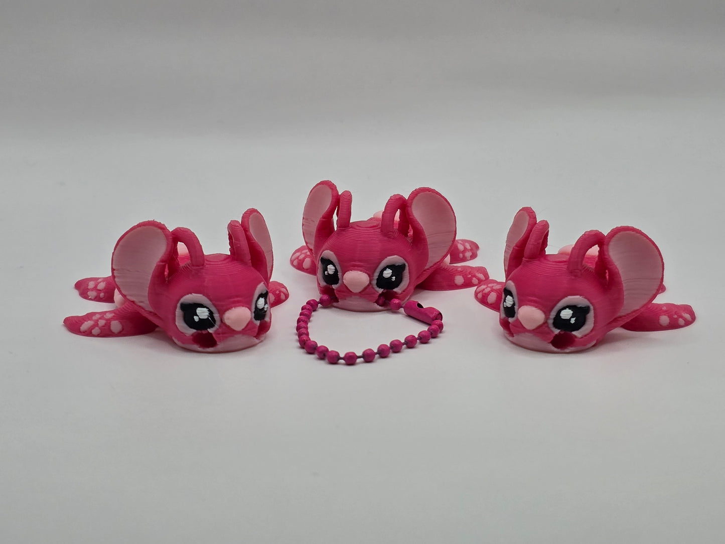 Pink Alien Turtle (Keychain option) - 3D POCKET PAL