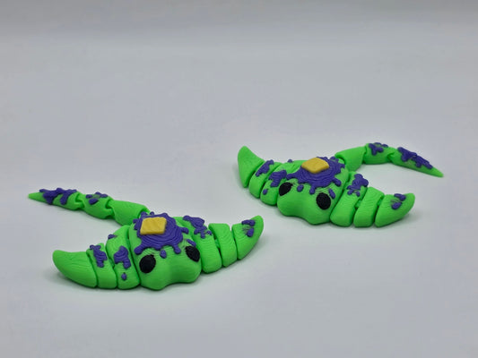Pancake Stingray (green) - POCKET PAL