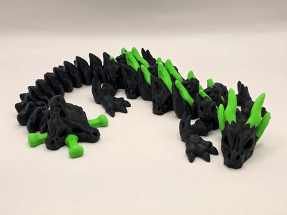 Bone Dragon - black/green