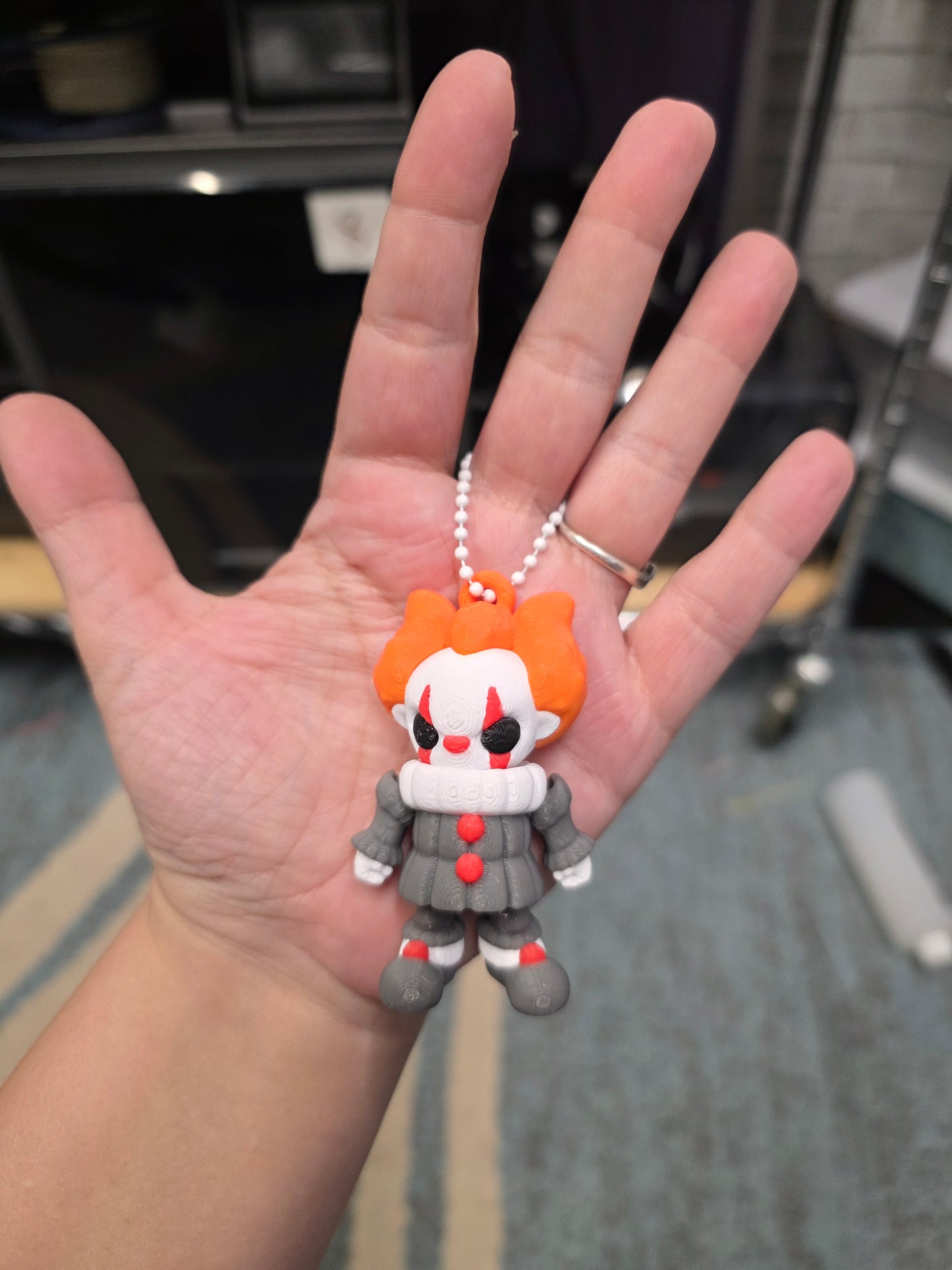 Scary Clown - 3D Keychain