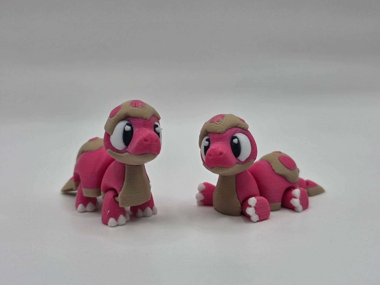 Dino Brachiosaurus (Hot Pink) - POCKET PAL