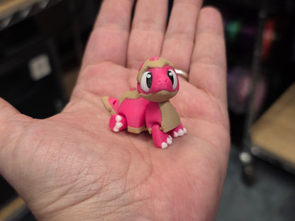 Dino Brachiosaurus (Hot Pink) - POCKET PAL