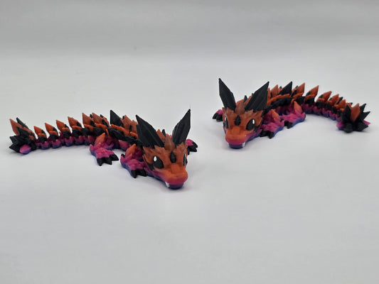 Crystal Dragon (red/orange) - POCKET PAL