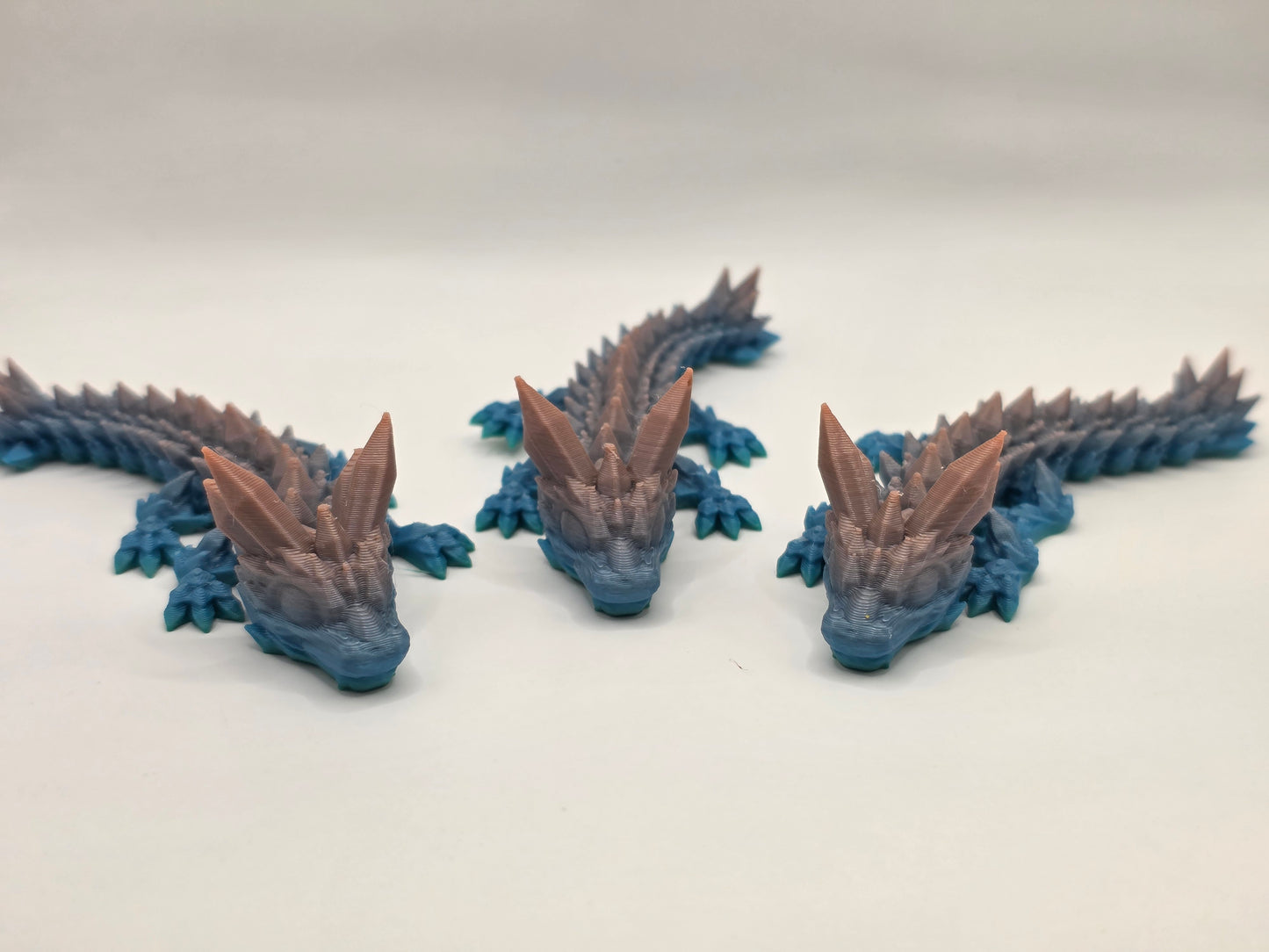 Crystal Dragon (Peach/Blue) - POCKET PAL