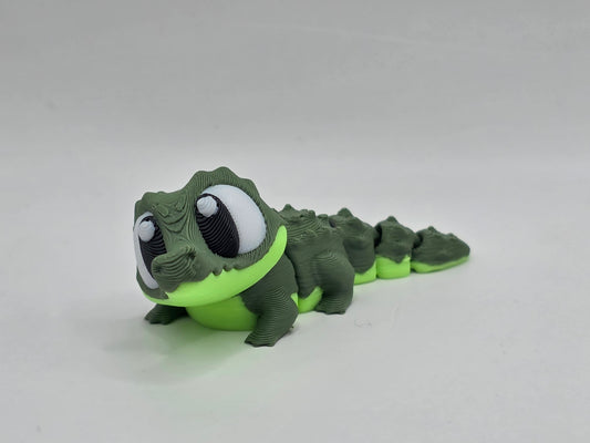 Green Crocodile (keychain)